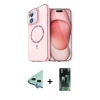 MARSİLYAN™- iPhone 11 Kılıf Kıvılcım Form Prime - Şeffaf 360 Full Body Arka Koruyucu + Raze Metal Kamera Lens - MI