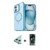 MARSİLYAN™- iPhone 11 Kılıf Kıvılcım Form Prime - Şeffaf 360 Full Body Arka Koruyucu + Raze Metal Kamera Lens - MI
