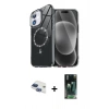 MARSİLYAN™- iPhone 11 Kılıf Kıvılcım Form Prime - Şeffaf 360 Full Body Arka Koruyucu + Pers Alüminyum Kamera Lens - LT
