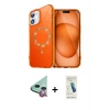 MARSİLYAN™- iPhone 11 Kılıf Kıvılcım Form Prime - Şeffaf Pasifik Cam Ekran Koruyucu + Raze Metal Kamera Lens - KI