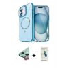 MARSİLYAN™- iPhone 11 Kılıf Kıvılcım Form Prime - Şeffaf Pasifik Cam Ekran Koruyucu + Raze Metal Kamera Lens - KI