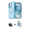 MARSİLYAN™- iPhone 11 Kılıf Kıvılcım Form Prime - Şeffaf Royal Nano Ekran Koruyucu + Kamera Lens Koruma Cam - SF