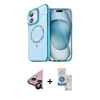 MARSİLYAN™- iPhone 11 Kılıf Kıvılcım Form Prime - Şeffaf Royal Nano Ekran Koruyucu + Raze Metal Kamera Lens - SH