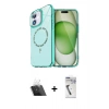 MARSİLYAN™- iPhone 11 Kılıf Kıvılcım Form Prime - Şeffaf Uv Polymer Nano Ekran Koruyucu + Kamera Lens Koruma Cam - SF