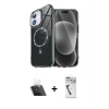 MARSİLYAN™- iPhone 11 Kılıf Kıvılcım Form Prime - Şeffaf Uv Polymer Nano Ekran Koruyucu + Kamera Lens Koruma Cam - SF