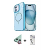 MARSİLYAN™- iPhone 11 Kılıf Kıvılcım Form Prime - Şeffaf Uv Polymer Nano Ekran Koruyucu + Raze Metal Kamera Lens - KI