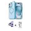 MARSİLYAN™- iPhone 11 Kılıf Kıvılcım Form Prime - Şeffaf Uv Polymer Nano Ekran Koruyucu + Raze Metal Kamera Lens - MR