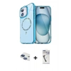 MARSİLYAN™- iPhone 11 Kılıf Kıvılcım Form Prime - Şeffaf Uv Polymer Nano Ekran Koruyucu + Pers Alüminyum Kamera Lens - LT