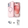MARSİLYAN™- iPhone 11 Kılıf Kıvılcım Form Prime - Şeffaf Uv Polymer Nano Ekran Koruyucu + Pers Alüminyum Kamera Lens - LT
