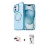 MARSİLYAN™- iPhone 11 Kılıf Kıvılcım Form Prime - Şeffaf Uv Polymer Nano Ekran Koruyucu + Pers Alüminyum Kamera Lens - KI