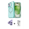 MARSİLYAN™- iPhone 11 Kılıf Kıvılcım Form Prime - Şeffaf Uv Polymer Nano Ekran Koruyucu + Raze Metal Kamera Lens - MR