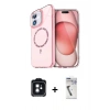 MARSİLYAN™- iPhone 11 Kılıf Kıvılcım Form Prime - Şeffaf Uv Polymer Nano Ekran Koruyucu + PVD Metal Kamera Lens - SH