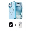MARSİLYAN™- iPhone 11 Kılıf Kıvılcım Form Prime - Şeffaf Uv Polymer Nano Ekran Koruyucu + PVD Metal Kamera Lens - TU