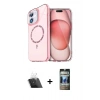MARSİLYAN™- iPhone 11 Kılıf Kıvılcım Form Prime - Siyah 34D Hayalet Izgaralı Cam + Şeffaf Kamera Lens Koruma Cam