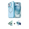 MARSİLYAN™- iPhone 11 Kılıf Kıvılcım Form Prime - Siyah 3D Antistatik Cam Ekran Koruyucu + Raze Metal Kamera Lens - MI