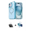 MARSİLYAN™- iPhone 11 Kılıf Kıvılcım Form Prime - Siyah 3D Antistatik Cam Ekran Koruyucu + Kamera Lens Koruma Cam - SF