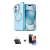 MARSİLYAN™- iPhone 11 Kılıf Kıvılcım Form Prime - Siyah 3D Antistatik Mat Seramik Nano Ekran Koruyucu + Kamera Lens Koruma Cam - SF