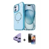 MARSİLYAN™- iPhone 11 Kılıf Kıvılcım Form Prime - Siyah 3D Antistatik Mat Seramik Nano Ekran Koruyucu + Raze Metal Kamera Lens - MR