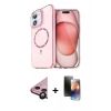 MARSİLYAN™- iPhone 11 Kılıf Kıvılcım Form Prime - Siyah 3D Antistatik Mat Seramik Nano Ekran Koruyucu + Siyah Raze Metal Kamera Lens