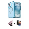 MARSİLYAN™- iPhone 11 Kılıf Kıvılcım Form Prime - Siyah 3D Antistatik Mat Seramik Nano Ekran Koruyucu + Siyah Raze Metal Kamera Lens