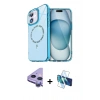 MARSİLYAN™- iPhone 11 Kılıf Kıvılcım Form Prime - Siyah 3D Antistatik Seramik Nano Ekran Koruyucu + Raze Metal Kamera Lens - MR