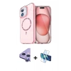 MARSİLYAN™- iPhone 11 Kılıf Kıvılcım Form Prime - Siyah 3D Antistatik Seramik Nano Ekran Koruyucu + Raze Metal Kamera Lens - MR