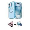 MARSİLYAN™- iPhone 11 Kılıf Kıvılcım Form Prime - Siyah 3D Antistatik Seramik Nano Ekran Koruyucu + Raze Metal Kamera Lens - SH