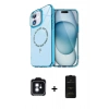 MARSİLYAN™- iPhone 11 Kılıf Kıvılcım Form Prime - Siyah 6D Antistatik Mat Seramik Hayalet Nano Ekran Koruyucu + PVD Metal Kamera Lens - MI