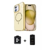 MARSİLYAN™- iPhone 11 Kılıf Kıvılcım Form Prime - Siyah 6D Antistatik Mat Seramik Hayalet Nano Ekran Koruyucu + PVD Metal Kamera Lens - YL
