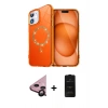 MARSİLYAN™- iPhone 11 Kılıf Kıvılcım Form Prime - Siyah 6D Antistatik Mat Seramik Hayalet Nano Ekran Koruyucu + Raze Metal Kamera Lens - SH