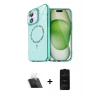 MARSİLYAN™- iPhone 11 Kılıf Kıvılcım Form Prime - Siyah 6D Antistatik Mat Seramik Hayalet Nano Ekran Koruyucu + Kamera Lens Koruma Cam - SF