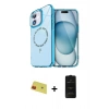 MARSİLYAN™- iPhone 11 Kılıf Kıvılcım Form Prime - Siyah 6D Antistatik Mat Seramik Hayalet Nano Ekran Koruyucu + Rainbow Kamera Lens Koruma Cam - KI