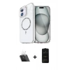 MARSİLYAN™- iPhone 11 Kılıf Kıvılcım Form Prime - Siyah 6D Antistatik Mat Seramik Hayalet Nano Ekran Koruyucu + Kamera Lens Koruma Cam - SF