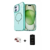 MARSİLYAN™- iPhone 11 Kılıf Kıvılcım Form Prime - Siyah 6D Antistatik Mat Seramik Hayalet Nano Ekran Koruyucu + Pers Alüminyum Kamera Lens - KI