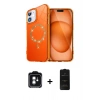 MARSİLYAN™- iPhone 11 Kılıf Kıvılcım Form Prime - Siyah 6D Antistatik Mat Seramik Hayalet Nano Ekran Koruyucu + PVD Metal Kamera Lens - YL