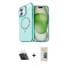 MARSİLYAN™- iPhone 11 Kılıf Kıvılcım Form Prime - Siyah 6D Mat Seramik Hayalet Nano Ekran Koruyucu + Kamera Lens Koruma Cam - SF