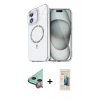 MARSİLYAN™- iPhone 11 Kılıf Kıvılcım Form Prime - Siyah 6D Mat Seramik Hayalet Nano Ekran Koruyucu + Raze Metal Kamera Lens - KI