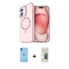 MARSİLYAN™- iPhone 11 Kılıf Kıvılcım Form Prime - Siyah 6D Mat Seramik Hayalet Nano Ekran Koruyucu + Neon Fosforlu Kamera Lens - MI