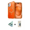 MARSİLYAN™- iPhone 11 Kılıf Kıvılcım Form Prime - Siyah 6D Mat Seramik Hayalet Nano Ekran Koruyucu + Raze Metal Kamera Lens - MI