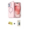 MARSİLYAN™- iPhone 11 Kılıf Kıvılcım Form Prime - Siyah 6D Mat Seramik Hayalet Nano Ekran Koruyucu + Rainbow Kamera Lens Koruma Cam - KI