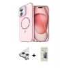 MARSİLYAN™- iPhone 11 Kılıf Kıvılcım Form Prime - Siyah 6D Mat Seramik Hayalet Nano Ekran Koruyucu + Raze Metal Kamera Lens - GS