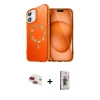 MARSİLYAN™- iPhone 11 Kılıf Kıvılcım Form Prime - Siyah Bilvis 3D Cam Ekran Koruyucu + Pers Alüminyum Kamera Lens - KI