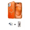 MARSİLYAN™- iPhone 11 Kılıf Kıvılcım Form Prime - Siyah Bilvis 3D Cam Ekran Koruyucu + Pers Alüminyum Kamera Lens - LT