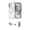 MARSİLYAN™- iPhone 11 Kılıf Kıvılcım Form Prime - Siyah Bilvis 3D Cam Ekran Koruyucu + Pers Alüminyum Kamera Lens - LT