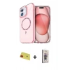 MARSİLYAN™- iPhone 11 Kılıf Kıvılcım Form Prime - Siyah Bilvis 3D Cam Ekran Koruyucu + Rainbow Kamera Lens Koruma Cam - KI
