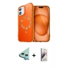 MARSİLYAN™- iPhone 11 Kılıf Kıvılcım Form Prime - Siyah Bilvis 3D Mat Cam Ekran Koruyucu + Raze Metal Kamera Lens - MI