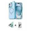 MARSİLYAN™- iPhone 11 Kılıf Kıvılcım Form Prime - Siyah Bilvis 3D Mat Cam Ekran Koruyucu + Raze Metal Kamera Lens - MI