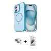 MARSİLYAN™- iPhone 11 Kılıf Kıvılcım Form Prime - Siyah Bilvis 3D Mat Cam Ekran Koruyucu + Pers Alüminyum Kamera Lens - LT