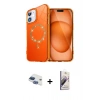 MARSİLYAN™- iPhone 11 Kılıf Kıvılcım Form Prime - Siyah Bilvis 3D Mat Cam Ekran Koruyucu + Pers Alüminyum Kamera Lens - LT