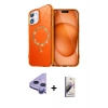 MARSİLYAN™- iPhone 11 Kılıf Kıvılcım Form Prime - Siyah Bilvis 3D Mat Cam Ekran Koruyucu + Raze Metal Kamera Lens - MR